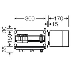 Hensel, Abzweigdose, PV-GAK