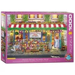 EUROGRAPHICS Puzzle Plüsch Blüten Blumenladen, 1000 Puzzleteile bunt