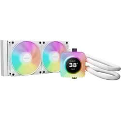 BE QUIET! Light Loop IO LCD 240mm, weiß