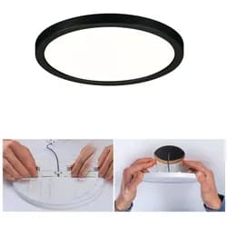 Paulmann VariFit LED Einbaupanel Areo - Schwarz