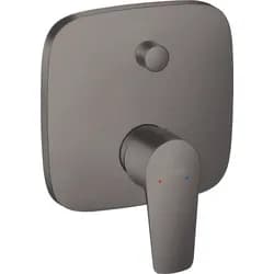 hansgrohe Fertigmontageset Talis E UP-Wannen-Einhebelmischer, brushed black chrome