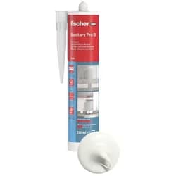 Fischer Sanitärsilicon, weiß