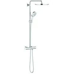 Rainshower SmartActive 310 shower system thermostat for wall chrome