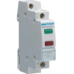Hager LED-Leuchtmelder 2fach SVN126