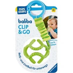 Ravensburger Greifspielzeug baliba Clip & Go, grün bunt