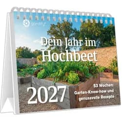 NEUMANN Tischkalender Dein Jahr im Hochbeet 2027