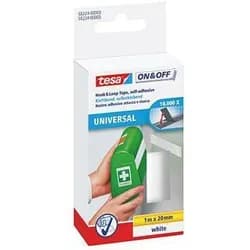 TESA On & Off Klettband zum Aufkleben