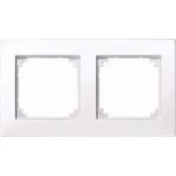Merten M-PLAN-Rahmen 2f. aws/gl 515225