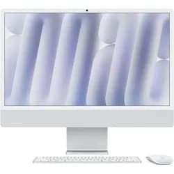 Apple iMac 2024 (256 GB, 16 GB, M4, Apple M4 10-Core), PC, Silber