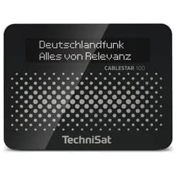 TechniSat Digital-Radio-Empfangsteil CABLESTAR100 sw