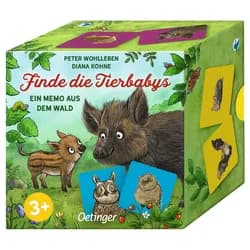 Oetinger Spiel Finde die Tierbabys. Ein Memo aus dem Wald für Kinder ab 3 Jahren