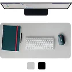 LEITZ Schreibtischunterlage grau Leder 70x36cm