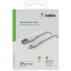Belkin Lightning Lade/Sync Kabel PVC mfi zertifiziert 2m weiß