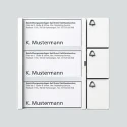Siedle&Söhne Tasten-Modul TM 612-3 W