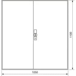 Hager Zählerschrank,universZ ZB34S