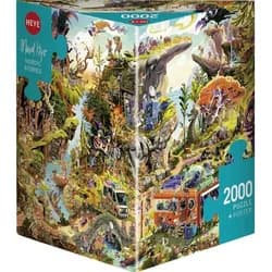 HEYE Puzzle HEYE Puzzle Seversk läuft 2000 dks, Puzzleteile