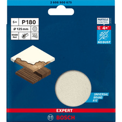 SLIBEBLAD EXC 125MM NET K180 5 STK