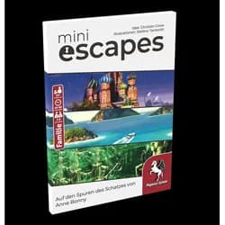Pegasus Spiele Spiel MiniEscapes - Auf den Spuren des Schatzes von Anne Bonny