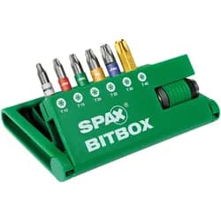 SPAX Bit-Set SPAX Bit-Box, 6-St.