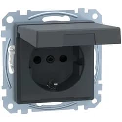 Merten SCHUKO-Steckdose anth MEG2314-0414