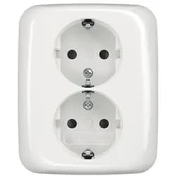 Busch-Jaeger SCHUKO-Doppelsteckdose 202 EUJB-214