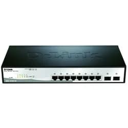 D-Link DGS-1210 (10 Ports), Netzwerk Switch, Schwarz