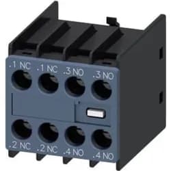Aux. switch block 2no+2nc 3rh2911-1ha22