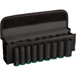 IMPACT SOCKET SET 1/2T 10-27MM L77MM 9 PCS