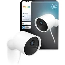 Hue Secure 2K wired camera - white
