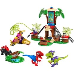 LEGO® Showdown am Baumhaus: Spidey-Rex vs. Gobby-Raptor