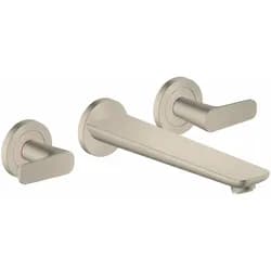 AXOR 49483820 3-Loch Fertigset Wannemisch.Wand UP - Silber