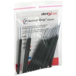 Proximal Grip Xx-fein schwarz Interdenta 12 St