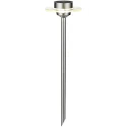 Paulmann Solar LED Gartenstrahler Ufo - Silber/Transparent