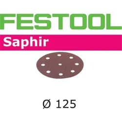 Schleifmittel Saphir D125 P50 SA/25