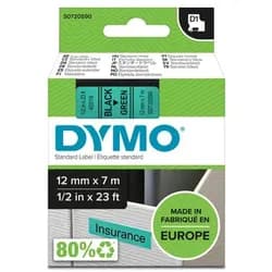 DYMO Beschriftungsband grün|schwarz