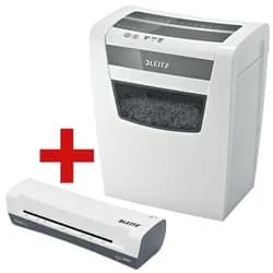 LEITZ IQ Home Office Aktenvernichter, Weiß