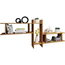 Wandregal Sirola Maxi ca. 188x80x20 cm Buchefarben