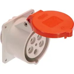 as-Schwabe CEE-Anbaudose 400V 32A 5-polig mit Dichtungsring max. 6mm2 IP44