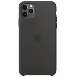 Apple iPhone 11 Pro Max Silicone Case schwarz