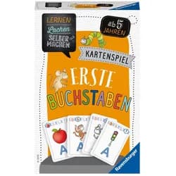 Ravensburger Spiel Kinder Kartenspiel Lernen Lachen Selbermachen Erste Buchstaben 80659