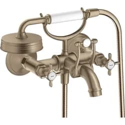hansgrohe Wannenarmatur Axor Montreux 2-Griff mit Kreuzgriff