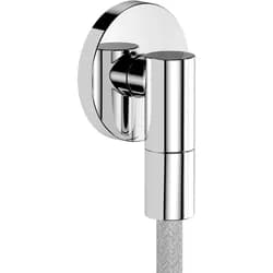 hansgrohe FixFit Fine S Wandanschluss mit Rückflussverhinderer, Chrom