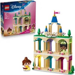 Die Mini-Prinzessinnen Belle und Tiana mit ihrem Schloss - 43291