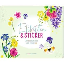 COPPENRATH DIE SPIEGELBURG Sticker Stickerb.: Etiketten & Sticker (Immer her mit d. sch. Leben) bunt