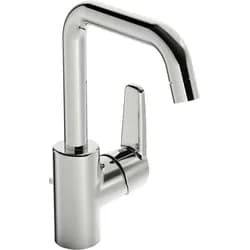 Hansa Waschtisch-Einhebelmischer HANSAPOLO m Ablg, Heb. seitl., Ausl. 152mm, chr