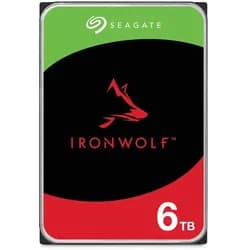 SEAGATE IronWolf NAS HDD +Rescue 6TB, SATA 6Gb/s