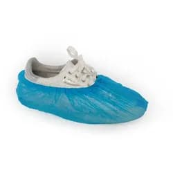 Einmal Überschuh Kunststoff blau