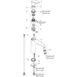 hansgrohe Spültischarmatur