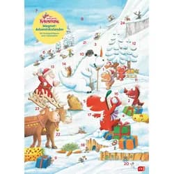 Der kleine Drache Kokosnuss. Magnet-Adventskalender mit 24 verschiedenen Magnet-Motiven