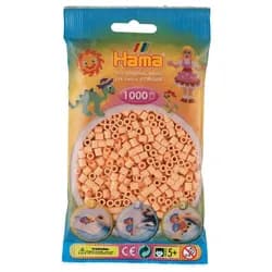 Hama Perlen Bügelperlen Hama Beutel mit 1000 Midi-Bügelperlen helle Farben
